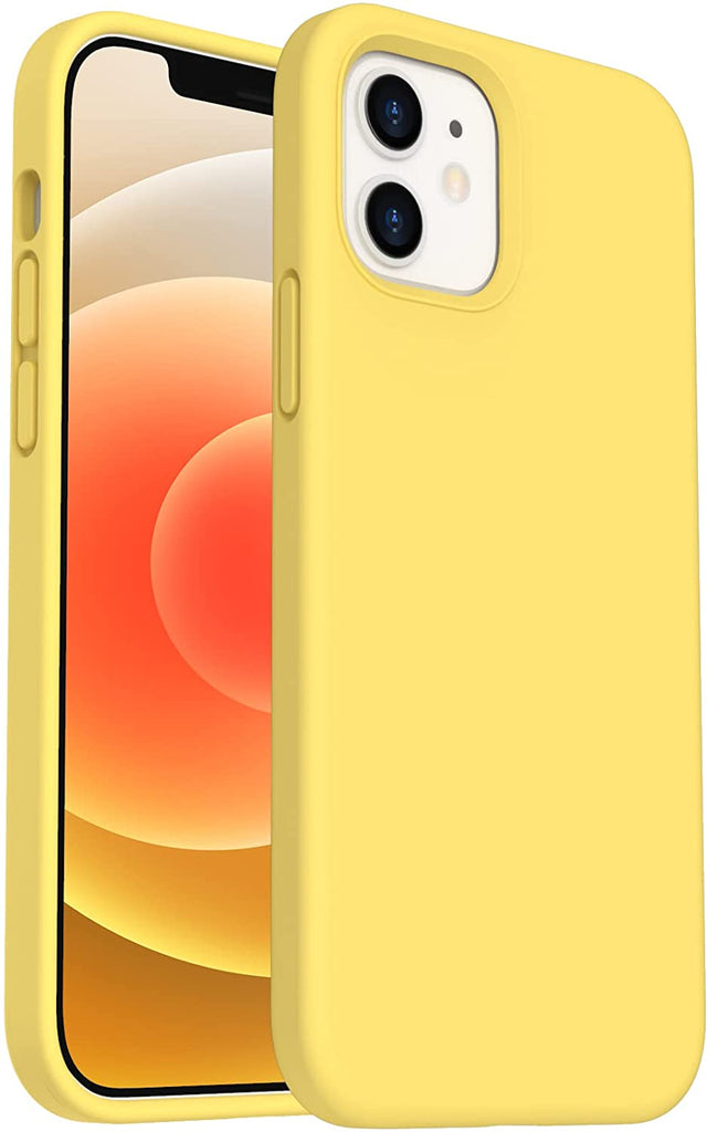 HAFFAN Custodia in Silicone TPU Compatibile con iPhone 12 (6.1 inches), Cover Case Protettiva per Cellulare - Verde scuro HAFFAN Custodia in Silicone TPU Compatibile con iPhone 12 (6.1 inches), Cover Case Protettiva per Cellulare - Verde scuro